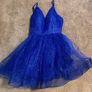 Sparkling Blue Dress